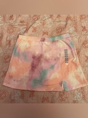 Carter's Girls Pastel Tie-Dye Skort Size 10 New
